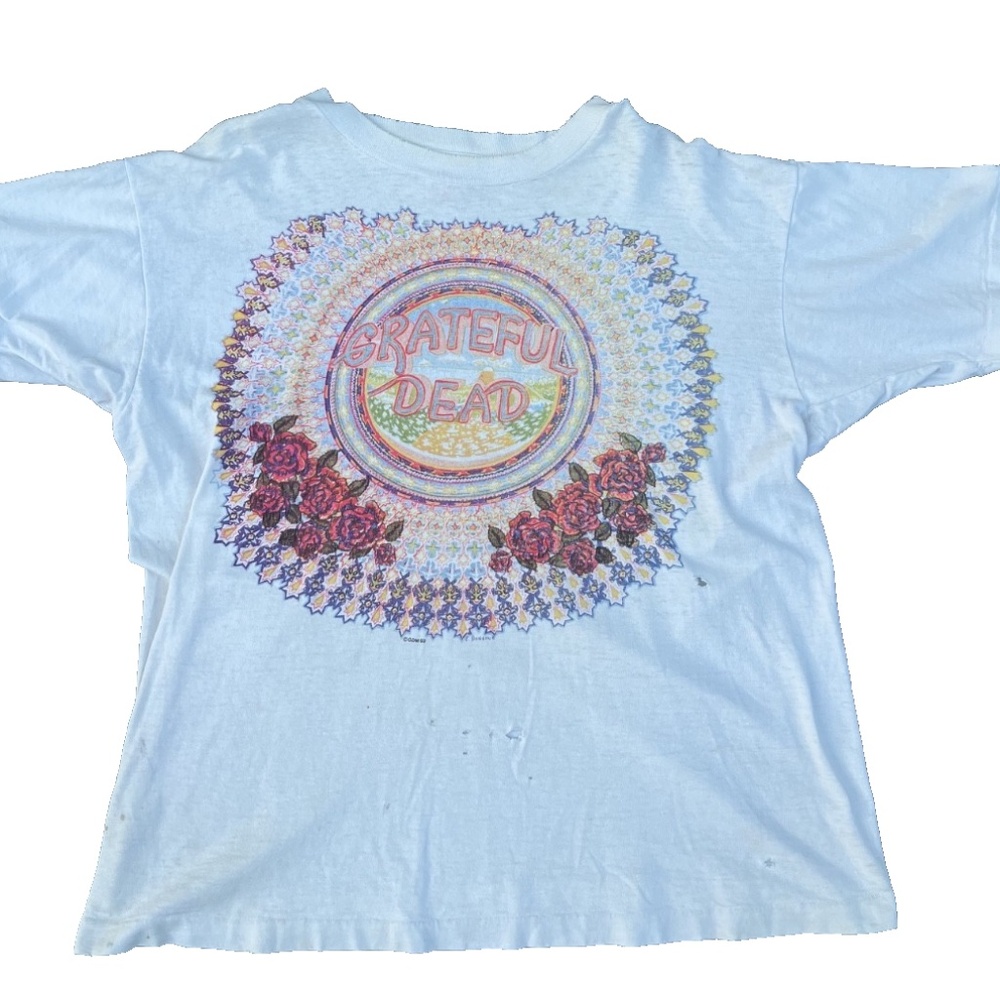 Vintage Grateful Dead Ed Donohue Shirt California 1993 Made In USA Size XL 22x26